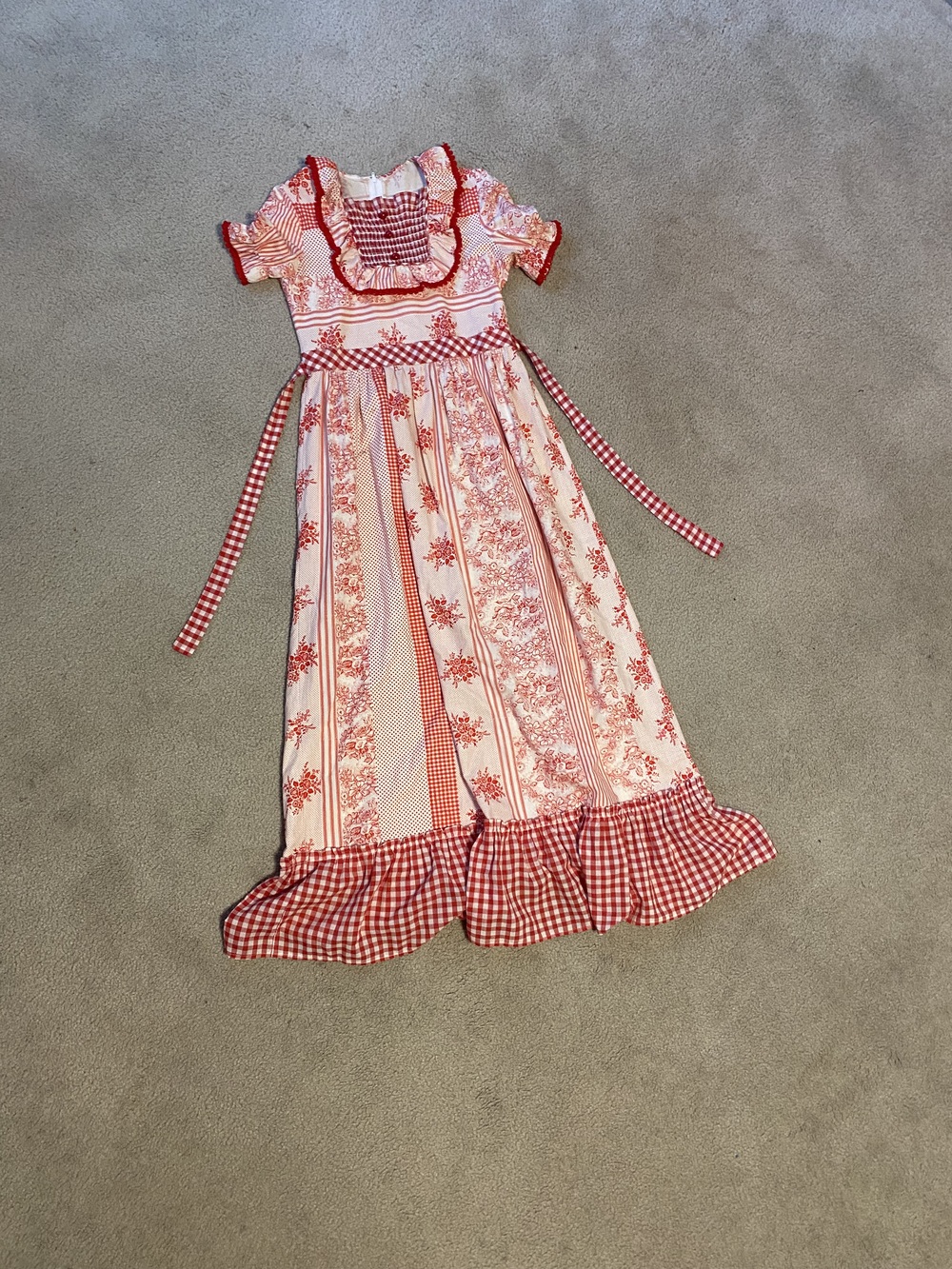Midi Picnic Dress - Picture 1 of 3